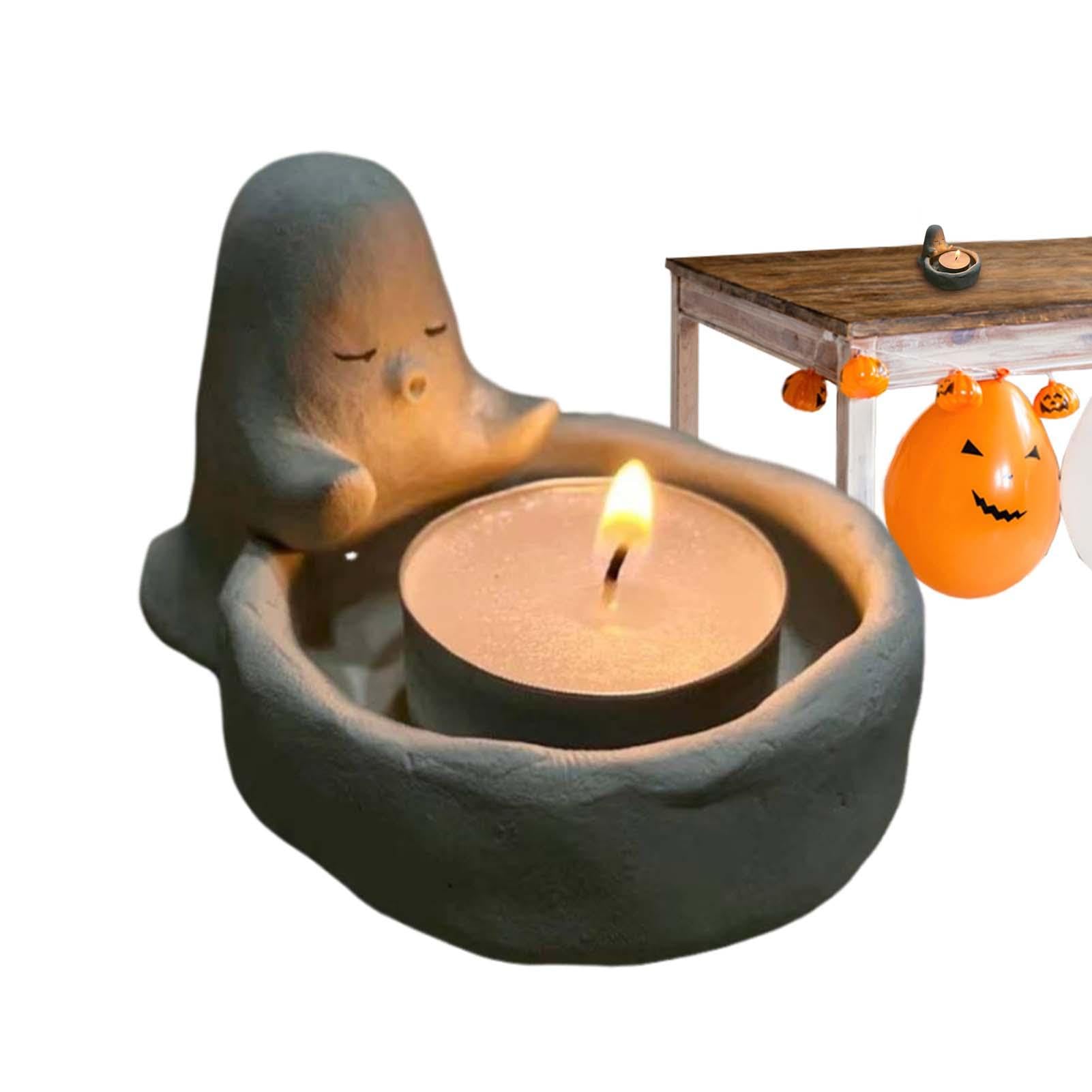 Amazon.co.jp: ゴースト キャンドル ホルダー、ハロウィン ゴースト